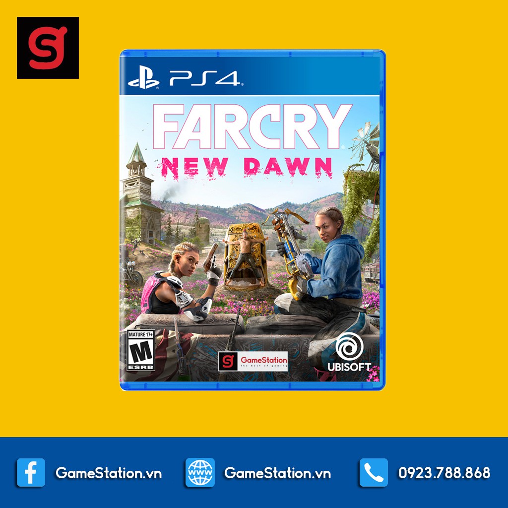 Đĩa Game PS4 Far Cry New Dawn