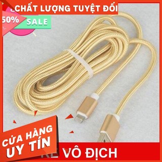 Cáp bọc dù 3m iphone/ samsung