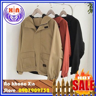 (HÀNG XỊN) ÁO KHOÁC KAKI, ÁO KAKI UNISEX NAM NỮ