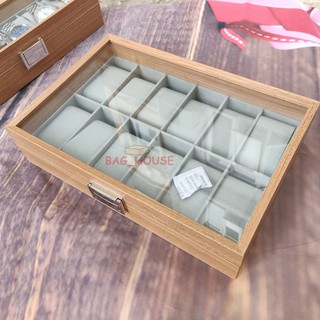 Hộp đựng đồng hồ 12 chiếc bằng gỗ hộp đựng phụ kiện sang trọng W149