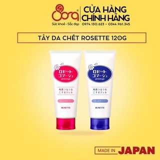 Tẩy da chết Rosette chứa AHA Nhật Bản 120Gram