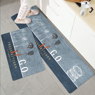 Thảm nhà bếp thảm dài lót sàn nhà bếp thấm hút dầu chống trượt