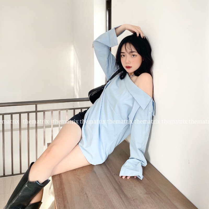 Sơmi form rộng oversize cá tính (bản cải tiến) | BigBuy360 - bigbuy360.vn