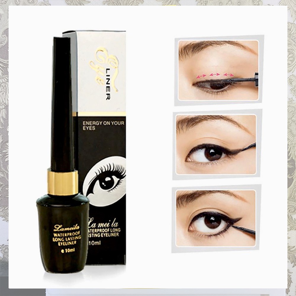 Bút Kẻ Mắt Không Thấm Nước Lameila Waterproof Long Lasting EyeLiner Hàng Nội Địa Trung | BigBuy360 - bigbuy360.vn