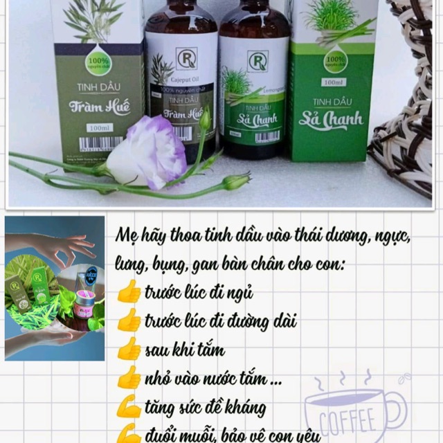 Tinh dầu sả chanh