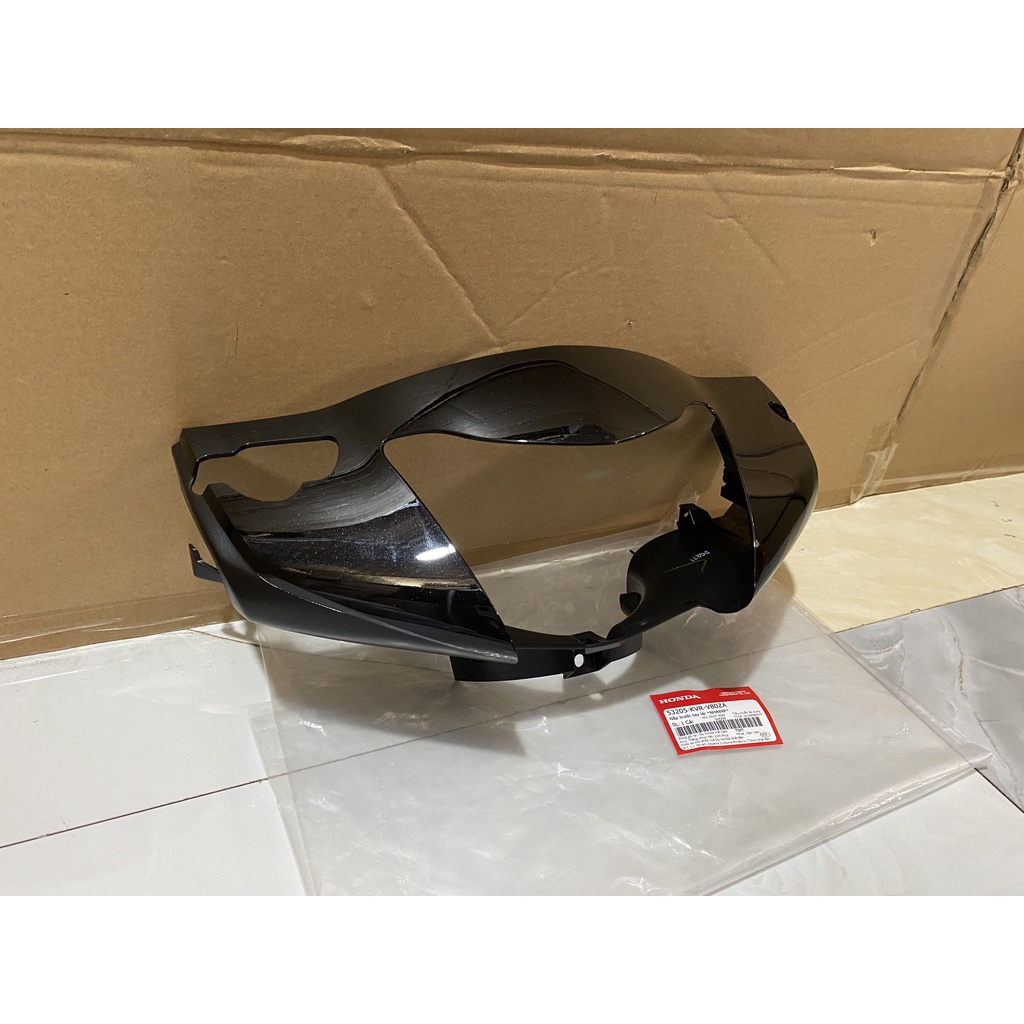 Nắp trước tay lái | Ốp đầu WAVE RSX100  màu Đen chính hãng Honda