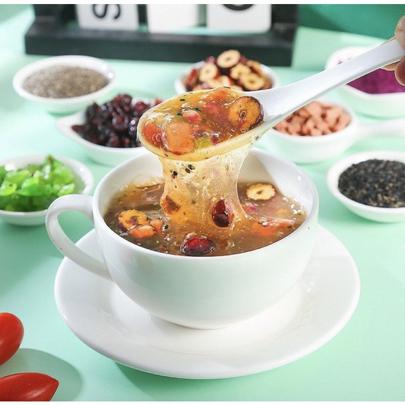 Bột củ sen mix hạt dinh dưỡng , dưỡng nhan ,hạt chia 500g