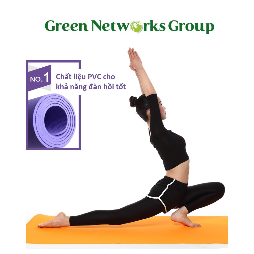 Thảm tập yoga Pvc 4mm giá rẻ hàng Taiwan