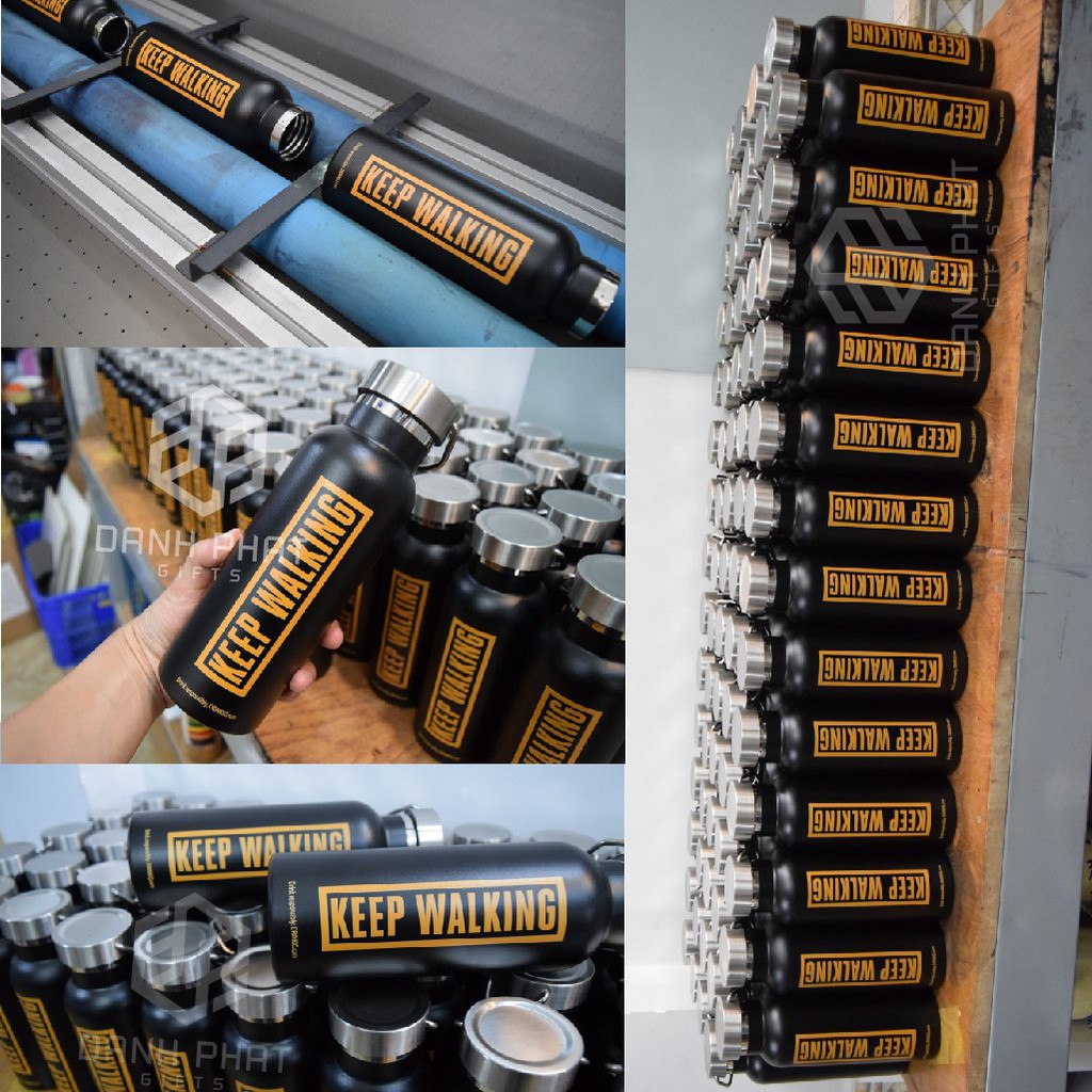 [Miễn Phí in/khắc] Bình Giữ Nhiệt 500ml cao cấp, Bình Nước Giữ Nhiệt inox 304 Quà Tặng Sinh Nhật Độc Đáo, Ý Nghĩa