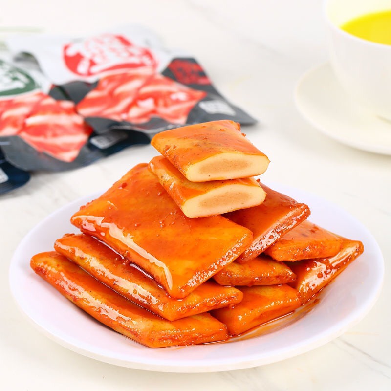 THANH CUA MIẾNG GÓI 30G - VỊ HOA TIÊU - CAY - THỊT NƯỚNG ĂN LIỀN - ĂN VẶT