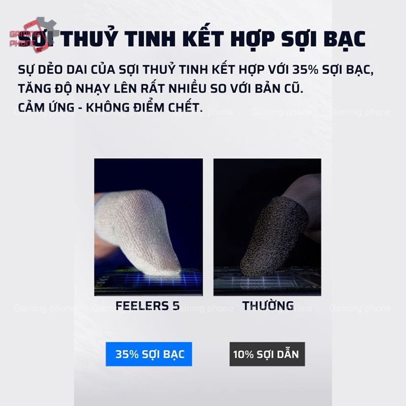 Bao tay chơi game Flydigi Wasp Feelers dành cho game cho PUBG mobile, Liên Quân, Tốc Chiến, CODM | BigBuy360 - bigbuy360.vn