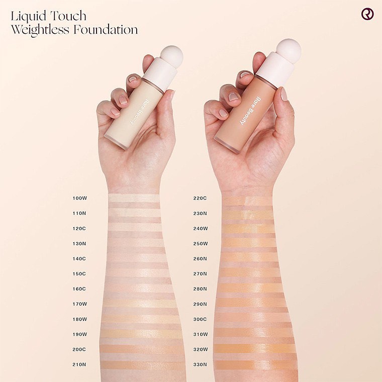 Kem nền Rare Beauty Liquid Touch Weightless $30