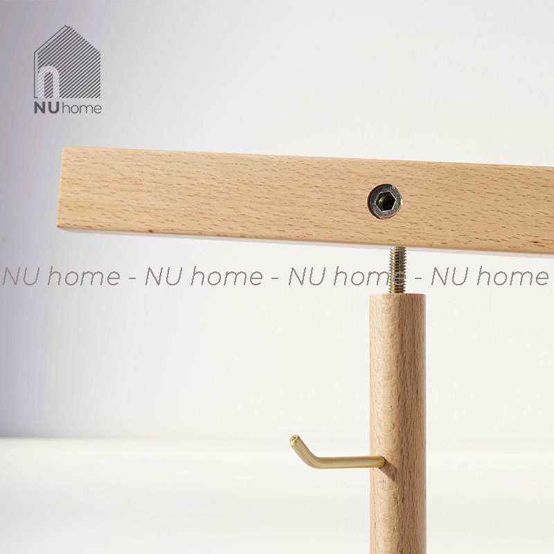 nuhome.vn | Giá treo tai nghe để bàn - Hedo, được thiết đơn giản bằng chất liệu gỗ cao cấp