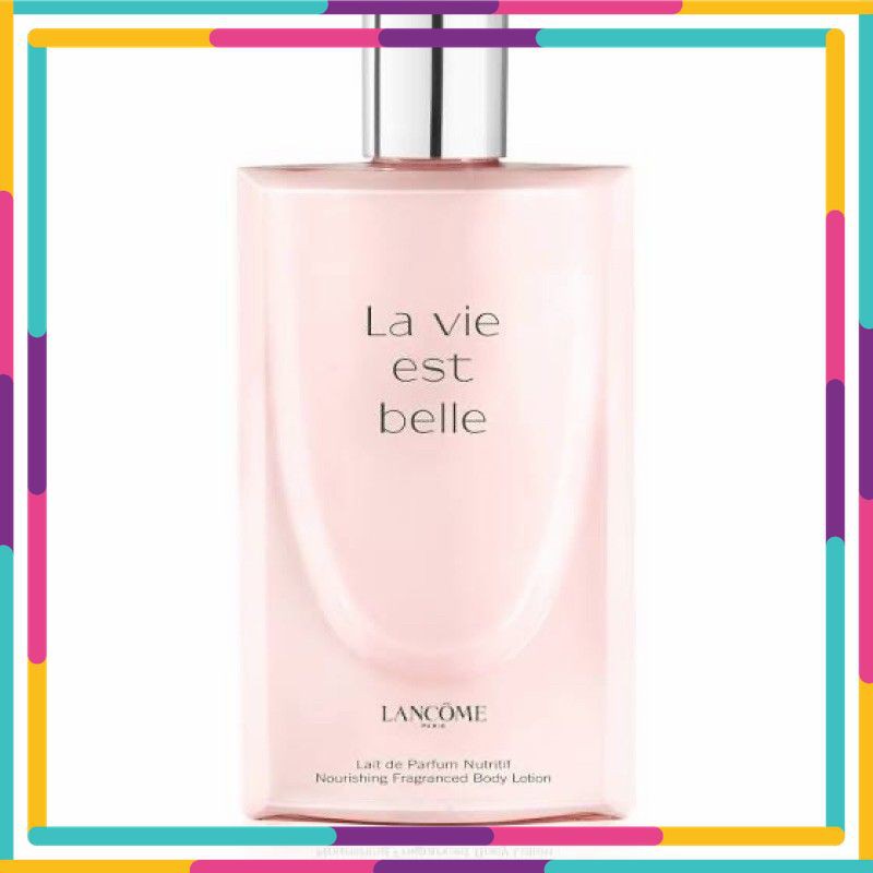 [Flash Sale] LANCOME LA VIE EST BELLE BODDY LOTION 200ml ( DƯỠNG THỂ NƯỚC HOA ).- Hàng Có Sẵn