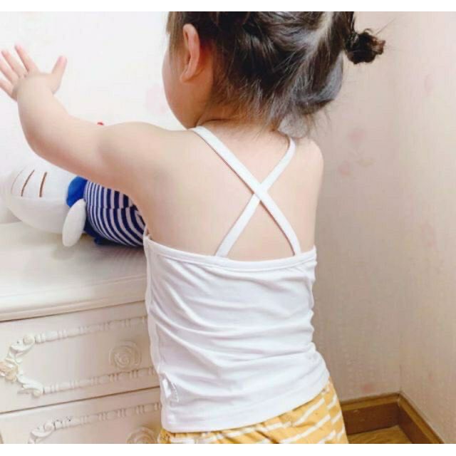 Quần Áo Trẻ Em Bi Kids Thời Trang Cho Bé, Áo 2 dây áo balo in hình hoạ tiết cho bé gái Mặc Ở Nhà Vải Cotton 100% Cao Cấp