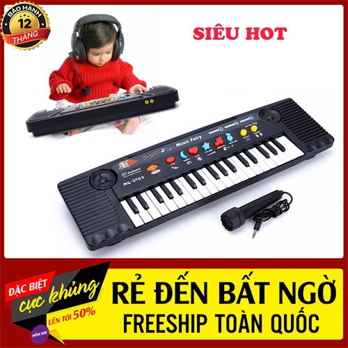 💥[BÁN CHẠY NHẤT]💥ĐÀN ORGAN CHO BÉ CÓ MICRO GIÚP BÉ PHÁT TRIỂN KHẢ NĂNG CA HÁT MQ-3700💥SIÊU HOT💥