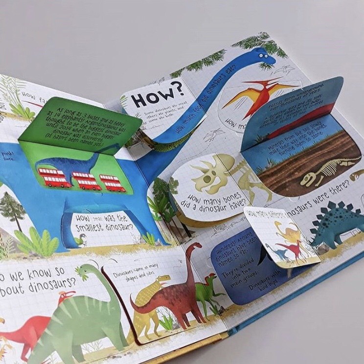 Series quà tặng Usborne Questions and Answers - Nhập NEW 100%