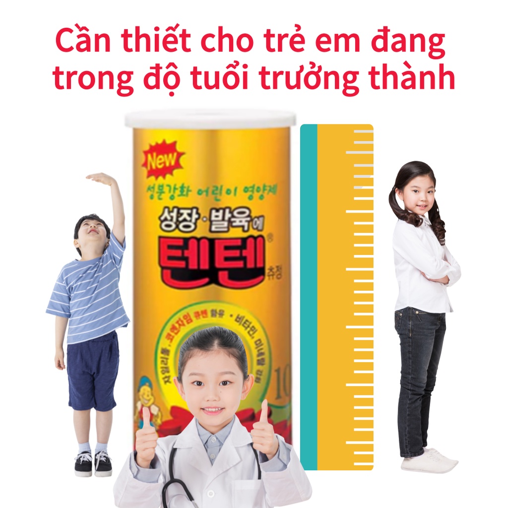 Kẹo Tenten Tăng Chiều Cao Hàn Quốc – hộp 120 viên