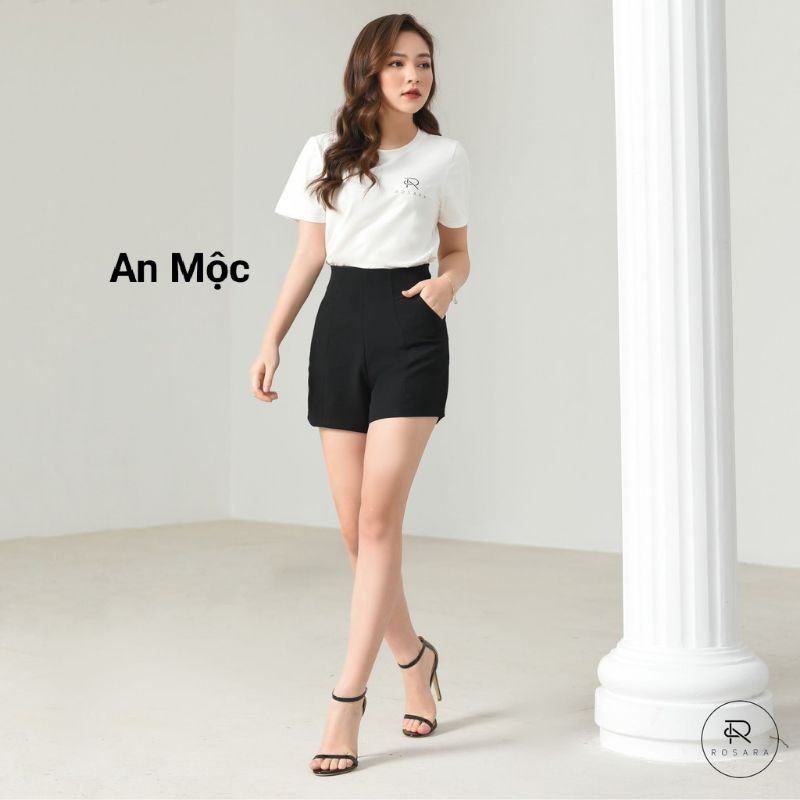 [AN MỘC] Quần Short đùi công sở nữ phong cách năng động