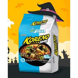 Mì koreno vị hải sản cay - 100g - mì hàn quốc vị hải sản cay