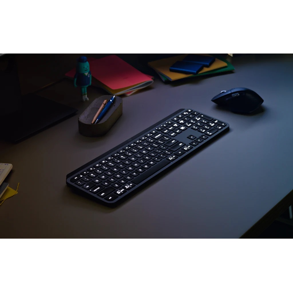 -  -  Bàn phím cơ Logitech MX Keys - Wireless - Chính Hãng Việt Nam -Mới 100%