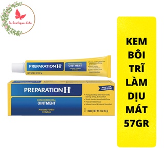 Kem bôi trĩ Preparation H Hemorrhoidal Ointment hộp 1 tuýp 28gr / 57g - Hàng Mỹ