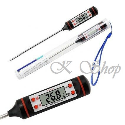 Nhiệt kế điện tử đo nhiệt độ chất lỏng, đo nhiệt độ sữa, đo nhiệt độ nước / Nhiệt kế kẹo