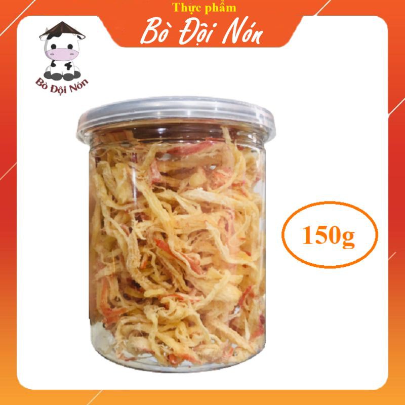 150G Mực Xé Sợi Hấp Nước cốt dừa hàng Xuất Khẩu siêu ngon