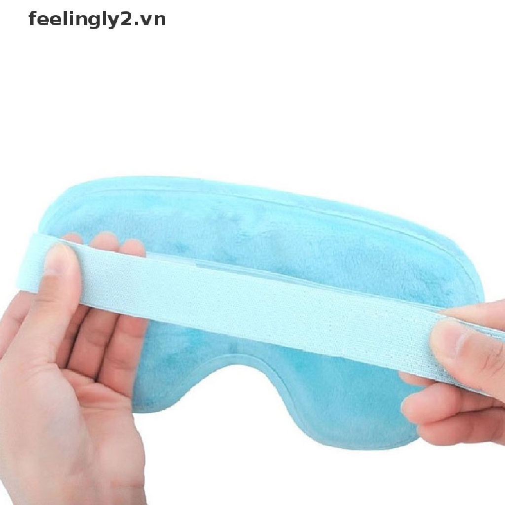 Mặt Nạ Mắt Dạng gel Nén Nóng Lạnh Giúp Làm Mịn Da