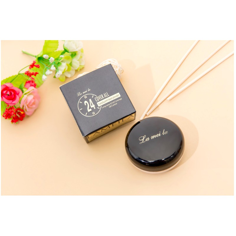 Phấn phủ dạng bột khoáng kiềm dầu LAMEILA 24h Cover All Translucent Loose Power dạng bột khoáng | BigBuy360 - bigbuy360.vn