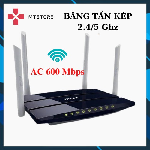 Bộ phát wifi băng tần kép TPLINK 3320 chuẩn AC 600 Mbps sóng xuyên tường, modem wifi - Hàng Like New 95%