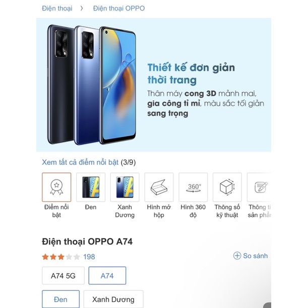 Ốp lưng Oppo A74 4G /A95 4G  dẻo trong suốt cty