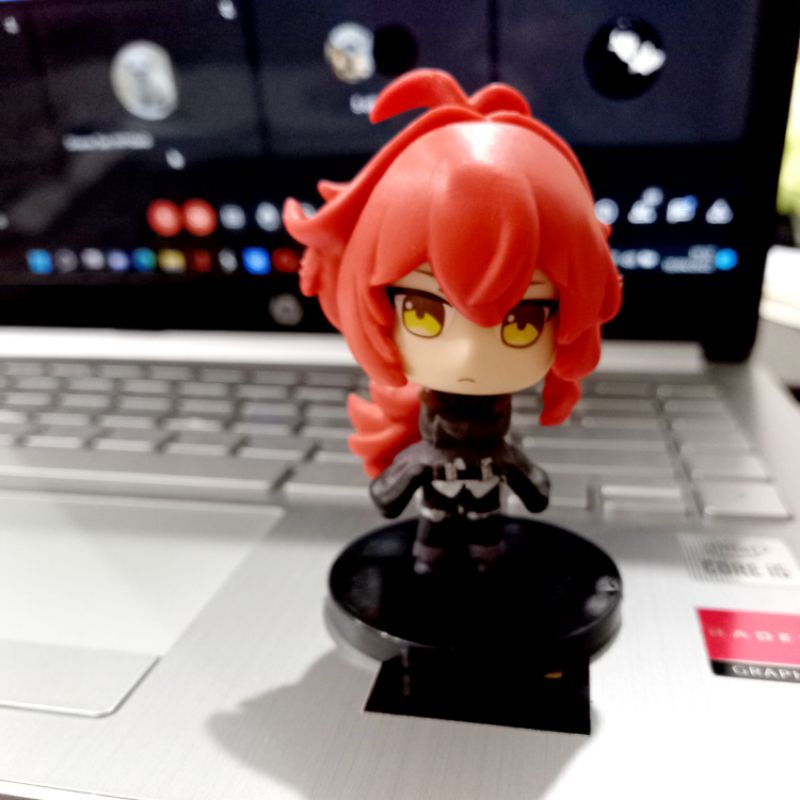 Mô hình nhân vật chibi genshin impact dễ thương nhiều nhân vật Diluc,paimon,venti,amber