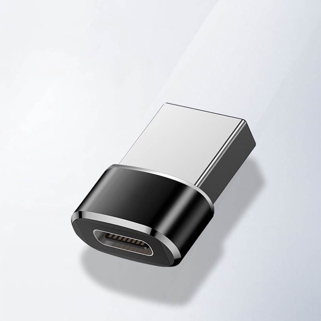 Đầu chuyển đổi OTG USB sang Type C hợp kim nhôm tiện lợi dành cho laptop/ pc