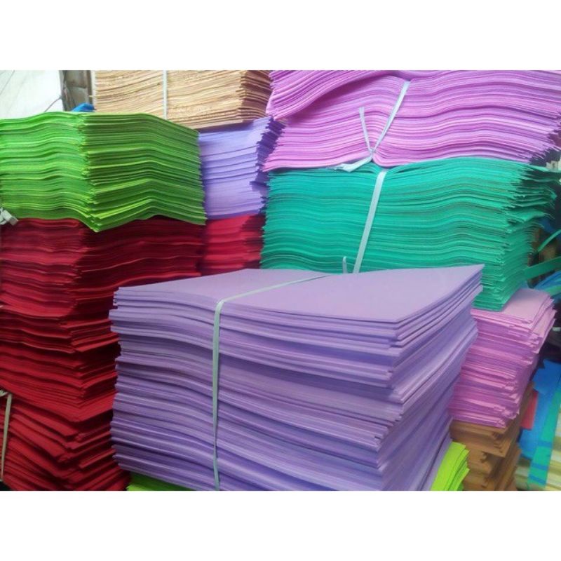 Mút xốp bitis dày 3mm khổ 40x50cm để làm đồ dùng, đồ chơi, trang trí đồ vật