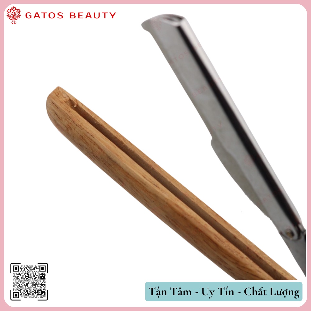 Dao Cạo Lông, Cạo Râu Cán Gỗ