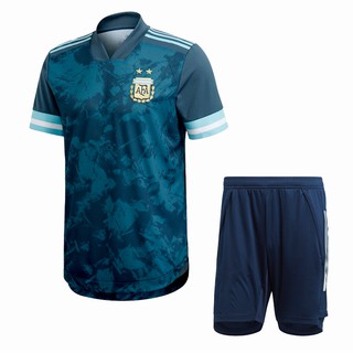 Quần Áo bóng đá Đội tuyển ARGENTINA Sân Khách - Xanh đậm - mùa giải mới 2020 - vải thun lạnh xịn - thấm hút mồ hôi