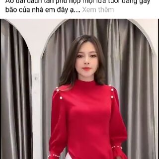 (Siêu rẻ) Áo dài cách tân siêu phẩm