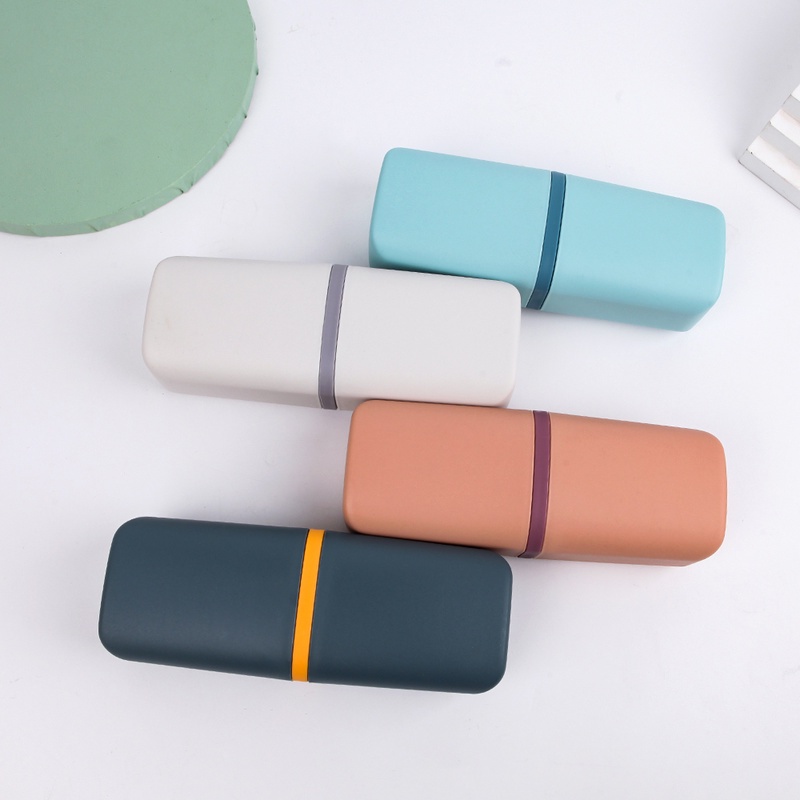 Hộp Đựng Bàn Chải Và Kem Đánh Răng Di Động 4 Màu Giá Đỡ