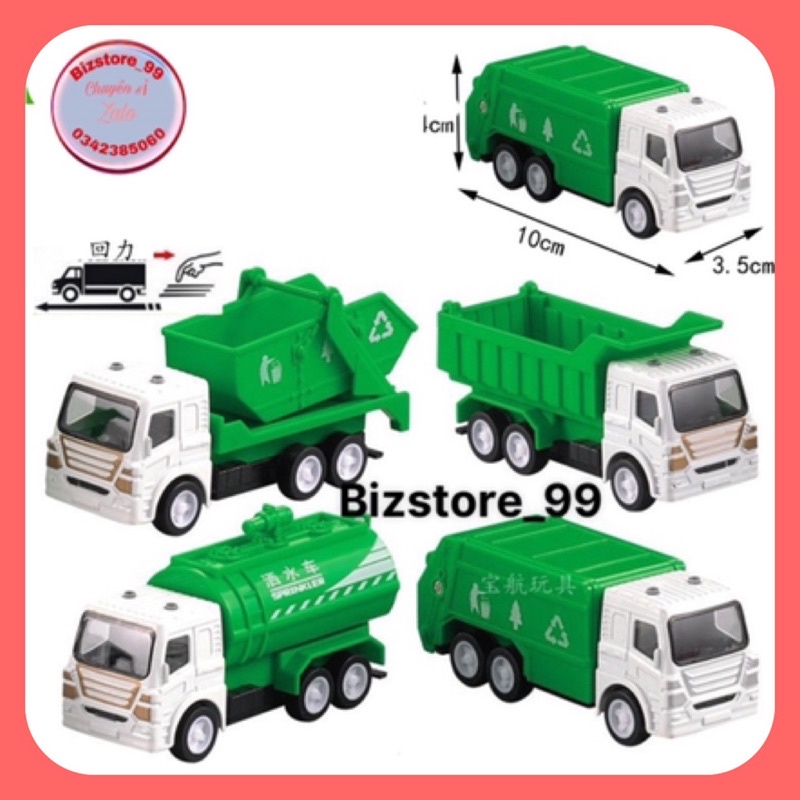 Bộ đồ chơi ô tô mô hình các loại xe xây dựng: máy xúc, xe tải, cần cẩu, cho trẻ em, đồ chơi cho bé thoả sức sáng tạo