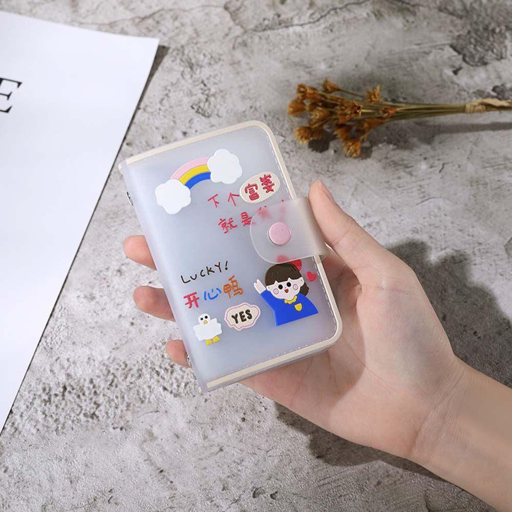 Ví Đựng Thẻ Tín Dụng 20 Bit Kích Thước Lớn In Họa Tiết Hoạt Hình Dễ Thương Dùng Làm Quà Tặng Cho Bạn
