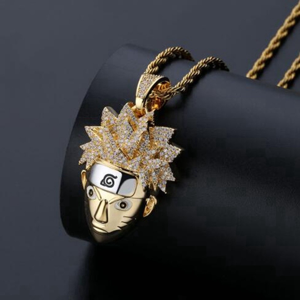 Naruto Naruto Pendant Men's Fashion Hip Hop Pendant Necklace Jewelry
