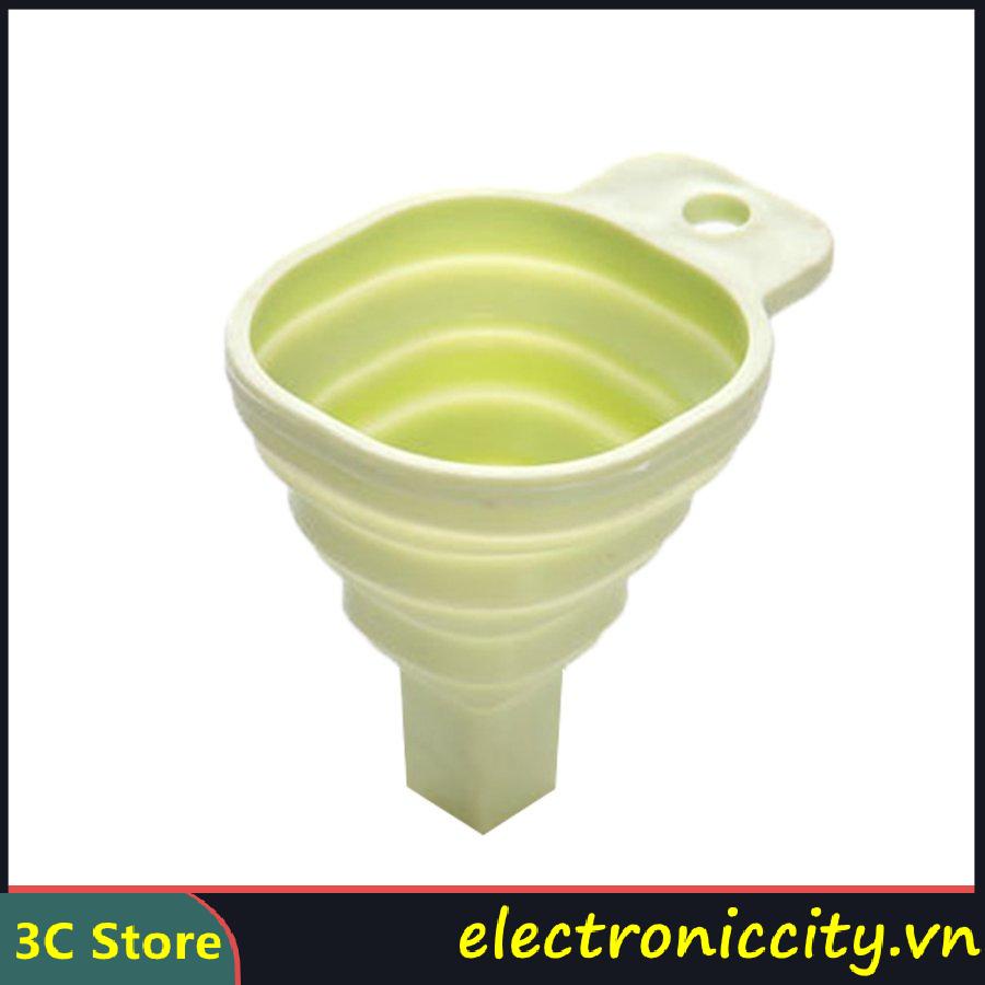 3 phễu rót dung dịch gấp gọn tiện dụng cho nhà bếp