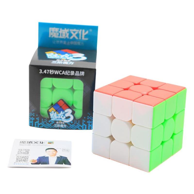 Khối rubik 3x3x3 kích thước 55mm vui nhộn cho bé