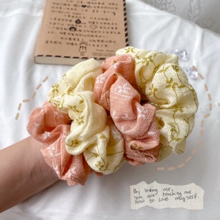 Dây buộc tóc/ Scrunchies hoa đũi