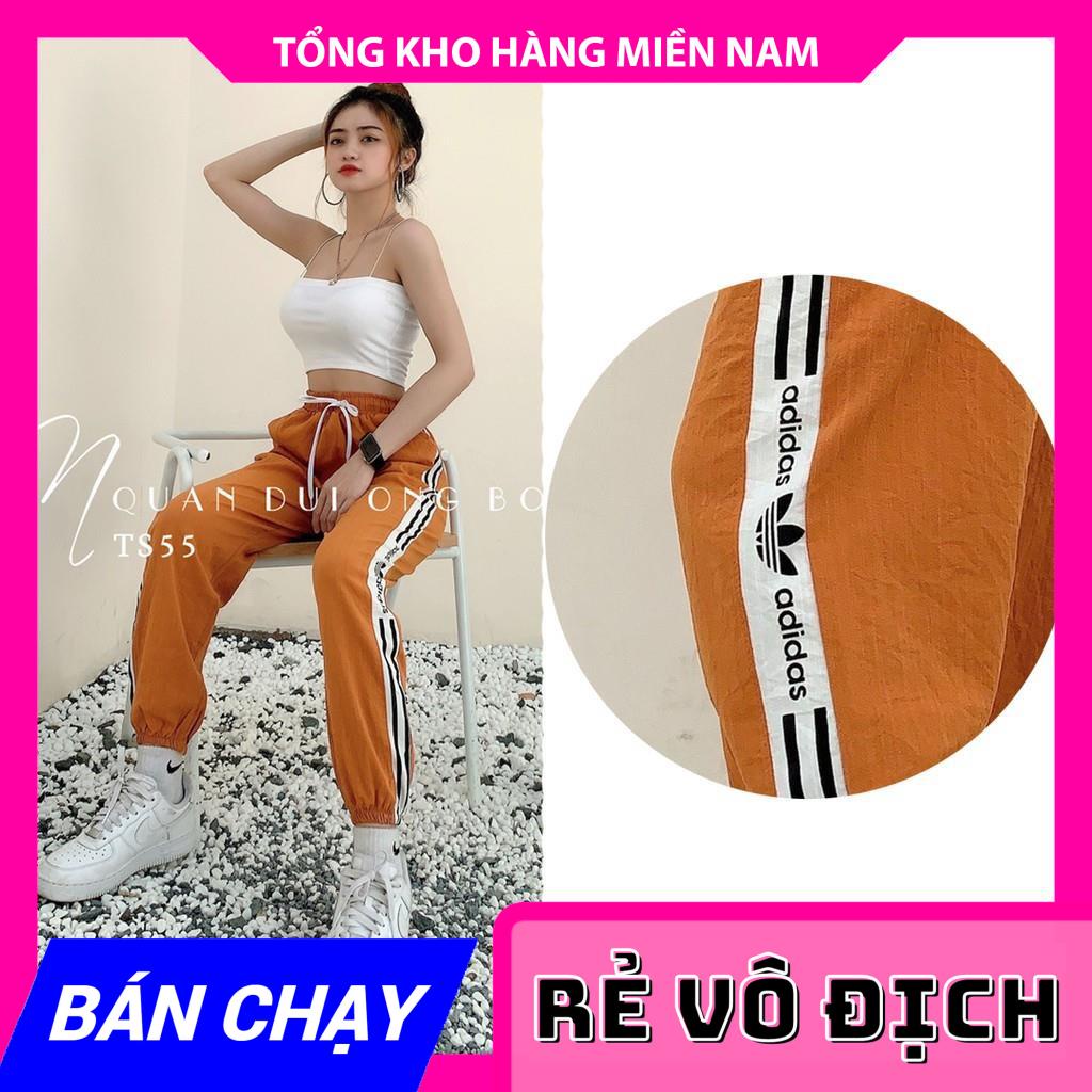 QUẦN ĐŨI ỐNG BO TS55 ⚡HÀNG ĐẸP⚡ẢNH THẬT⚡ QUẦN ĐỦI PHỐI SỌC THỂ THAO ⚡ QUẦN THỂ THAO  MY