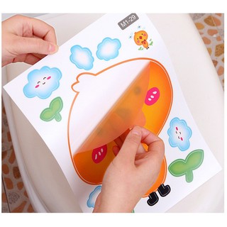 Decal Dán Nắp Bồn Cầu Cho Bé