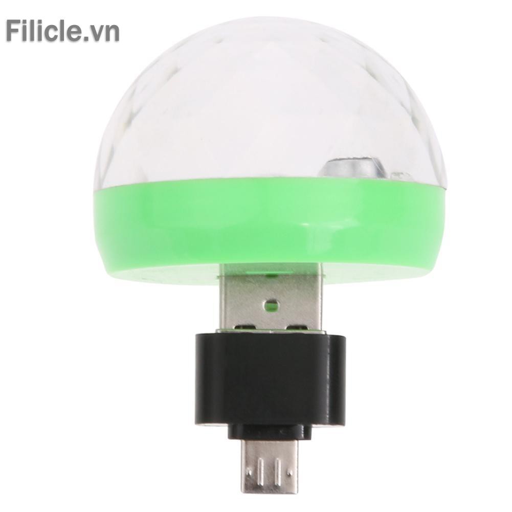 Bóng đèn LED mini cổng USB ánh sáng nhấp nháy đặc sắc trang trí nhà phòng hát karaoke