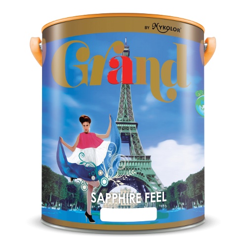 SON HÀ NOI HDT -Sơn nước cao cấp mùi tự nhiên Sapphire Feel