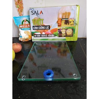 Thớt kính cường lực hàng công ty, chuẩn nặng 2kg